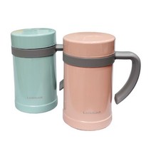 락앤락머그 이지 보온 락앤락머그컵 500ml 2컬러, 그린, 1개