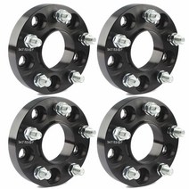 GAsupply 5x4.5 허브 센트릭 휠 스페이서 2.5cm 1인치 25mm 70.5mm 1 2 20 스터드 마쯔다 B2500 B3000 B4000 나바조 포드 머스탱 엣지 크라