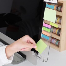 아이맥 모니터 포스트 인덱스 메모보드 아크릴 거치대, 상품선택, 오른쪽