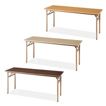 철제 접이식 간이용 테이블 1200 1500 1800 다용도접이식테이블 접이식폴딩테이블 야외용 행사용 캠핑용 회의실 접이식대형테이블 1200 1500 1800, 1200x450 메이플비치