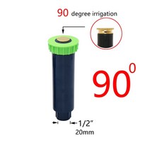 스프링쿨러 헤드 스프링클러 쿨러 잔디 설치 커버 농업용 도 팝업 조정 가능한 급수 정원 관개 스프레이 노즐 암나사, 자주색