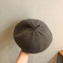 DFMEI 니트 베레모 잉글리쉬 빈티지 베레모 스카이입니다