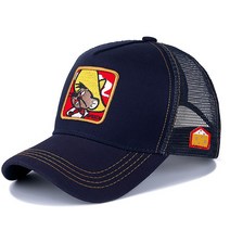 마라톤 모자 메쉬재질 등산 낚시 스포츠 공용 새로운 브랜드 애니메이션 캡틴 츠바사 Snapback 코튼 야구 남자 여자 힙합 아빠 메쉬 트럭 Dropshipping, [32] SPEEDY