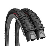 핀치 페어 26 x 1.95 자전거 타이어 50-559 MTB 산악 하이브리드 자전거용 접이식 60TPI 타이어 - 226 x 1.95인치 타이어 팩