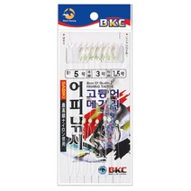 백경 어피낚시 BK-346 고등어 메가리 낚시 채비카드, 10-4-2.0