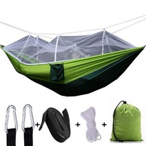 돔형텐트 4인용텐트 겨울용 터널형 원터치 텐트 fonoun camp hammock with 모기장 나일론 2 인용 통기성 260x140cm 초경량 fnt663, 색상 2