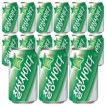 칠성 사이다 350ml x24캔 탄산음료 음료수 뚱캔 업소용음료수 캔음료