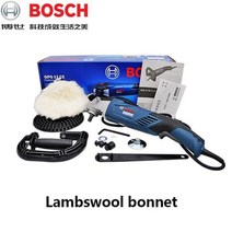 Bosch-전문가용 전동 광택기 GPO 12 CE 차량용 광택기 마블 폴리싱 머신 왁싱 머신, add Lambswool bonnet