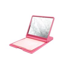 여행용 손거울달린 기름종이 케이스세트 여학생 오일필름 간편 개기름, 1개