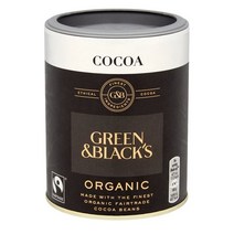 그린 앤 블랙스 오가닉 코코아 가루 125g 4팩 공정무역 Green & Blacks Organic Cocoa Fair Trade 125G
