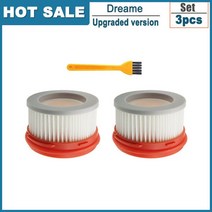 HEPA 필터 롤러 브러시 Xiaomi Dreame V9 XR V10 V11 V9P V8 휴대용 무선 진공 청소기 예비 부품 액세서리 키트, 08 HEPA Filter