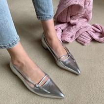 모노바비 리도브 스틸레토 플랫슈즈 2cm