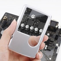 휴대용 확대경 LED돋보기 2개 세트
