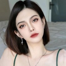 단발머리 앞머리없는 통가발 스타일 변화 네츄럴블랙 Mar3935Ea, 1, 내츄럴블랙_ONESIZE, 본상품선택