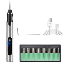 각인기 usb 무선 로타리 도구 키트 목공 조각 펜 diy for 금속 휴대용각인펜, 스타일 2
