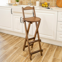 아도라하우스 주방 하이 의자, 내추럴