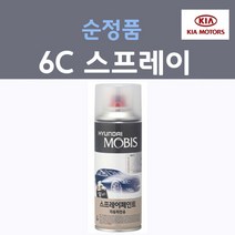 순정품 기아 6C 스프레이 카페인트, 1개, 200ml