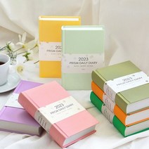 다이어리 데일리 일간 미니) 2023 (날짜형 프리즘, 피치