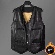 MOSAIRATION 남성용 레자조끼 민소매 기모 베스트 자켓 빅사이즈 SFW0904005
