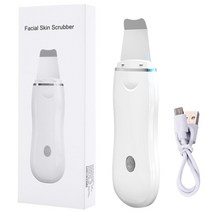 [두빛나래몰] 피부 탄력 마사지기 갈바닉 고주파 초음파 홈케어 뷰티 괄사 피부 관리기 워터 필링 초음파 스킨 스크러버 페이셜 모공 클리너 모이스춰 라이징 페이셜 스티머 추출기, 피부 수세미