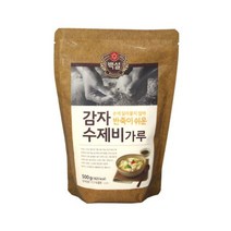 엄선 CJ백설 감자수제비가루500g jl105ea, HUB 1, HUB 본상품선택