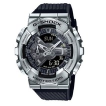 지샥 GM-110-1ADR 베젤메탈커버방수시계라이트기능센터시티