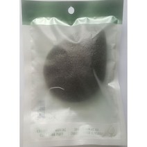 더페이스샵 데일리 뷰티툴즈 숯곤약 클렌징 퍼프, 1개