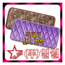 [일월] O 뉴극세사 전기방석 2인용, 색상:호피