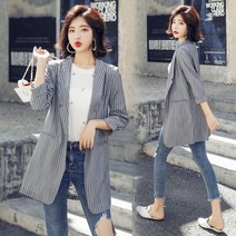 작은 정장 코트 여 스트라이프 춘추 작은 향마 시크 정장 nvxifu
