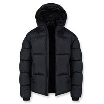 남자 베이직 방한 푸퍼 후드 겨울 패딩