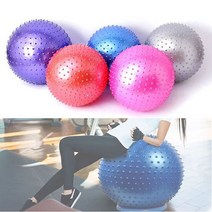 [P1M] 마사지짐볼 펌프포함 지압돌기 밸런스 운동 짐볼 / 운동밴드 스트레칭밴드 요가밴드 복근운동 코어운동 세라밴드 라텍스운동밴드 튜빙밴드 라텍스튜빙밴드 홈트레이닝 실내운동 등마사지볼 ( P1M / 632594EA ), 레드+펌프