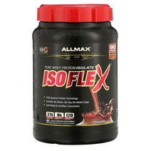 isoflex 100 초고순도 분리 유청 단백질 wpi 이온 하전 입자 여과 초콜릿 32oz 907g