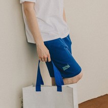 뮤직프리크 로고 스웻 쇼츠 반바지