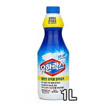 유한락스 흰옷 표백 얼룩제거 황변 방지 표백제 1L, 1개