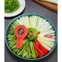 파채 만드는 기구 주방 절단기 파프리카 쪽파 부추, 업그레이드 모델 (1팩)