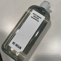 리비긴 쌀겨수 워터 샴푸 320ml 비건 약산성 지성 두피케어, 쌀겨수 샴푸