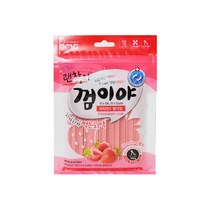 오션 강아지용 괜찮아 껌이야 먹는 치약 100g, 2개, 딸기