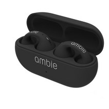 블루투스이어폰 Ambie sound earcuffs 용 1:1 이어 버드는 yuzuru, 검은색