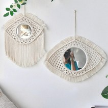 거울 인테리어 카페 벽걸이 예쁜 대형 전신 탁상 공주 디자인 화장대 아크릴 메이크업 271, 2 개 거울