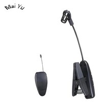 프로 색소폰 트롬본 혼 악기 40m UHF 무선 마이크 콘덴서 3.5mm 잭 앰프 녹음 콘서트용, 은