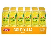 오케이에프 골드유자 주스, 24개, 500ml