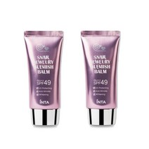(본사)리뉴얼 21호 1+1인타글리오 인타 스네일 쥬얼리 블레미쉬밤 비비크림 40ml(SPF49 PA+++), 2개, 40ml