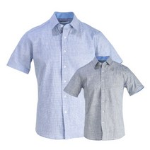 엣지애 남성 엣지애 남성 세모도트 반팔 드레스셔츠 MCTCT5119S1