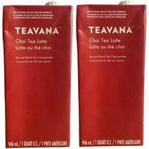 미국직구 스타벅스 차 바나 차이티 라떼 - 시나몬 진저 카다멈 바닐라를 혼합한 향신료가 함유 홍차 농축액 바리스타를 염두에 두고 디자인 핫 아이스 제공 32온스 (2팩), 수량, 상세참조