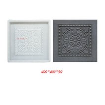 연꽃 보도블럭 틀 정원꾸미기 셀프 DIY 디딤틀 Q1090138, E