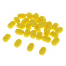 1 Box Up Boilies - 잉어 조잡한 낚시 플로팅 비즈 미끼 미끼 12mm, 옐로우, 설명