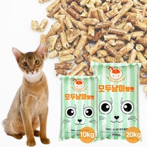 (모두팜) 모두냥이 모음 반려동물 배딩용 펠렛 우드펠렛 고양이 화장실 고양이 모래, 3. 모두냥이 20kg