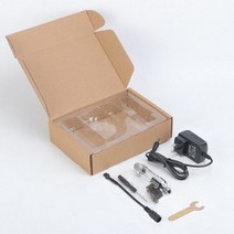 화학이탄 물생활 이산화탄소발생기 솔레노이드 밸브가 있는 수족관 CO2 버블 카운터 수생 식물 탱크 비 반환 이산화탄소 측정 장치, Quick twist Version