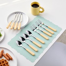 모던하우스 WOW 헤이즐 양식기세트 12P 베이비 옐로우 TO0722003, 베이비옐로우 WOW 헤이즐 양식기세트12P
