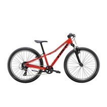 TREK Trek PRECALIBER 남자와 여자를위한 24 인치 8 속도 오프로드 산악 자전거 자전거, 8 단, 집으로의 레드 다이렉트 메일